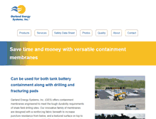 Tablet Screenshot of garlandenergy.com